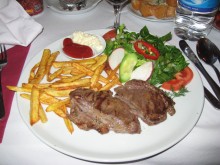 Steak from Oriental in Cappadocia