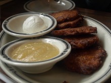 Crispy latkes 