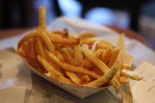 It's all about the fries, baby.