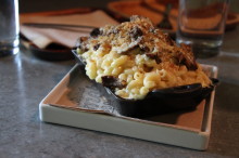 Brisket + Mac and Cheese = Yum.