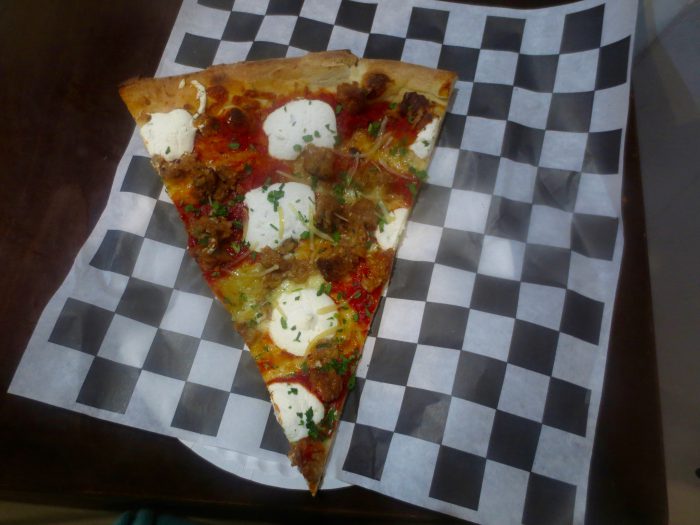 A Late Slice at Baker’s Pizza The Unvegan